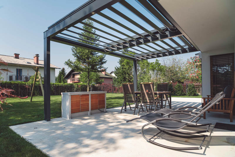 Deck with Pergola