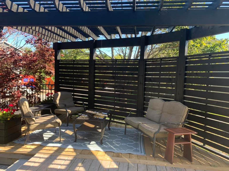 Deck with Pergola