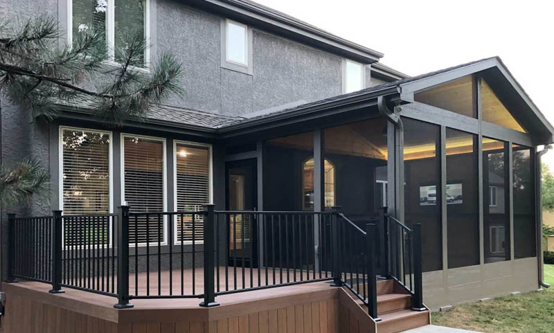 Composite Deck, Gazebo, and Sauna