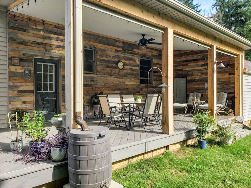 Composite Deck, Gazebo, and Sauna