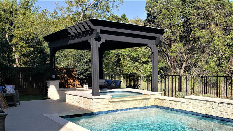 Composite Deck, Gazebo, and Sauna