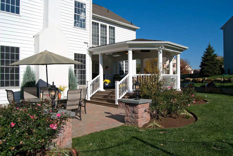 Composite Deck, Gazebo, and Sauna