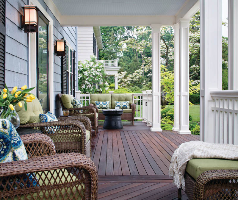 Composite Deck, Gazebo, and Sauna