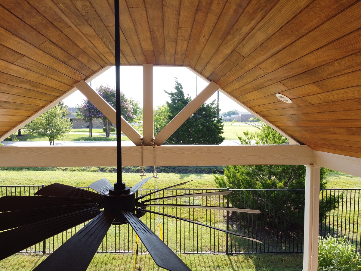 Extending a Covered Patio Increases Outdoor Enjoyment.