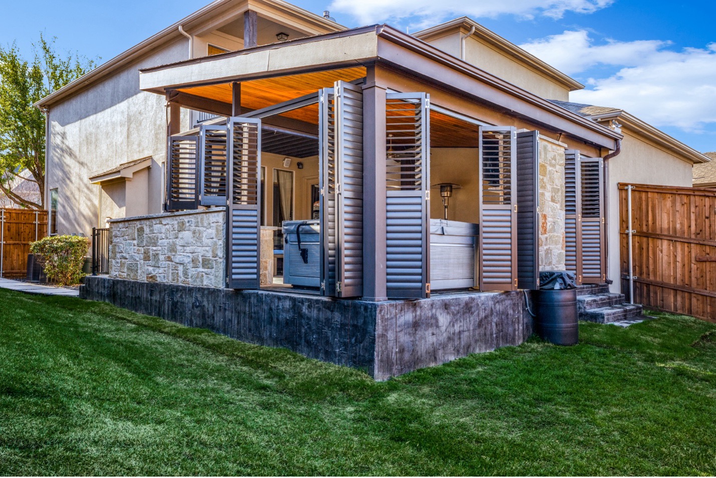 porch roof styles - shed roof
