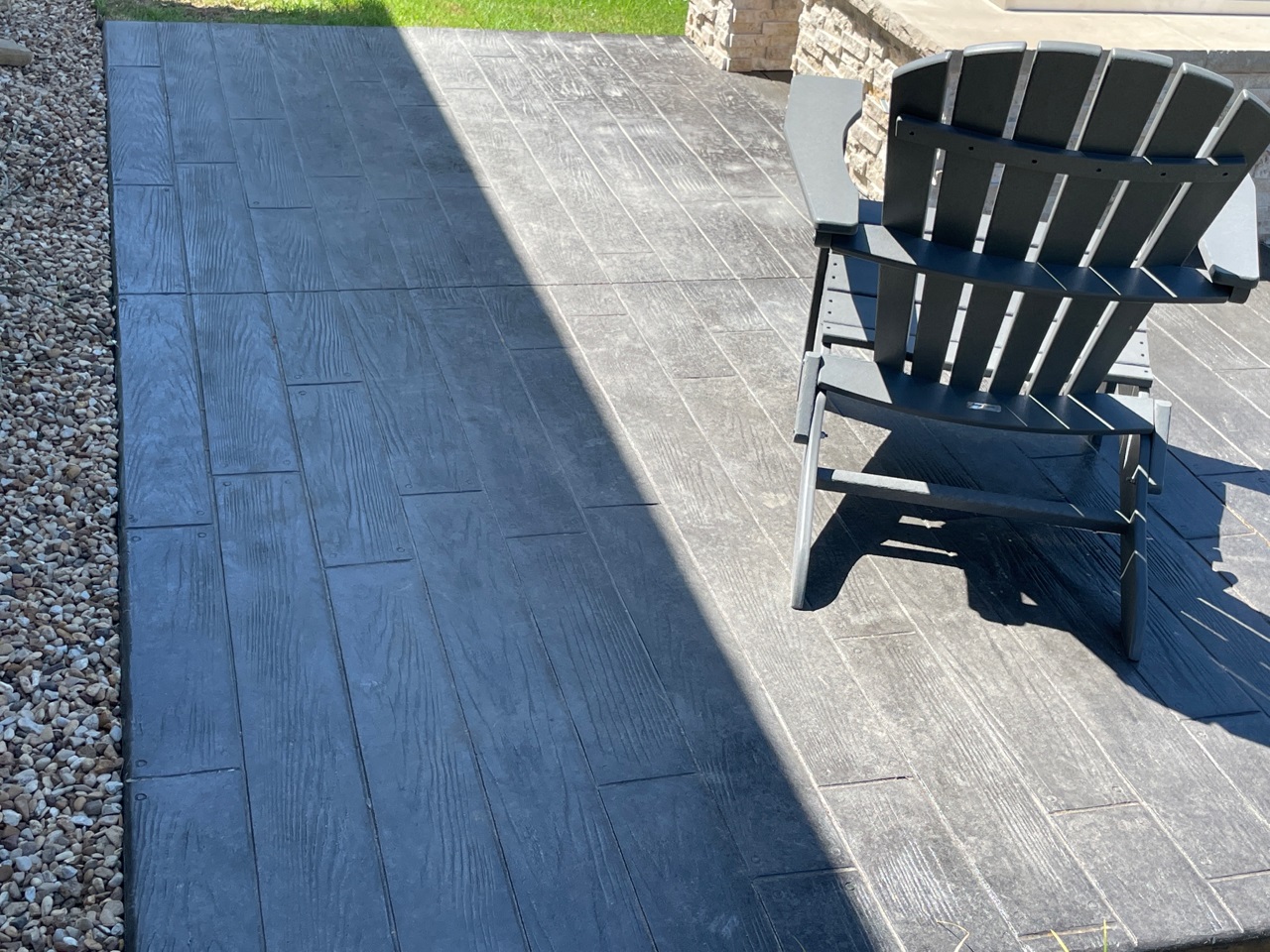 stain and stamp patio builder