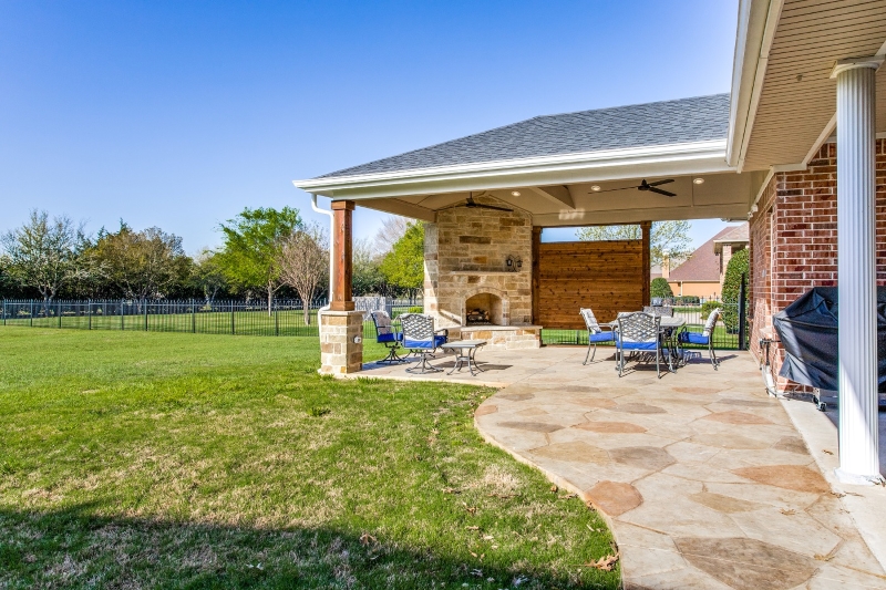 Sunnyvale TX Covered Patio Builders