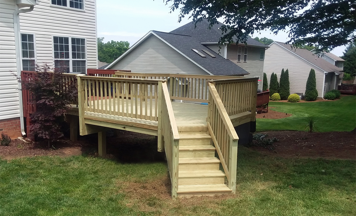 Greensboro Deck Builder: Deck Expansion Project
