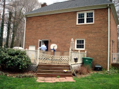 Before image of porch