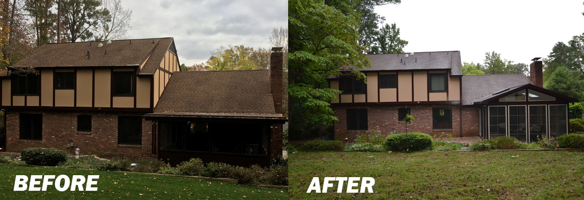 Before and After Archadeck Project