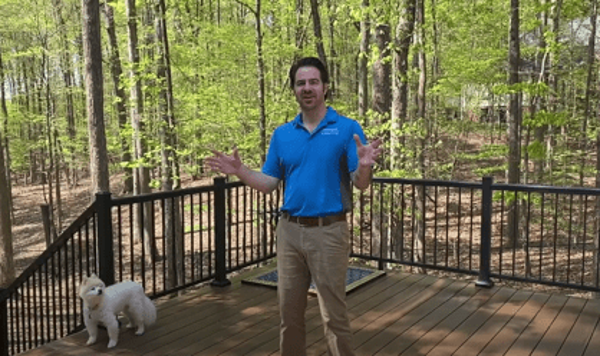 cleaning your composite deck