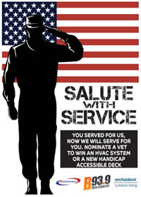 Salute with Service