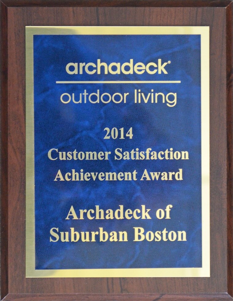 2014 Customer Satisfaction Achievement Award