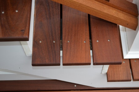 cherry wood stair slats