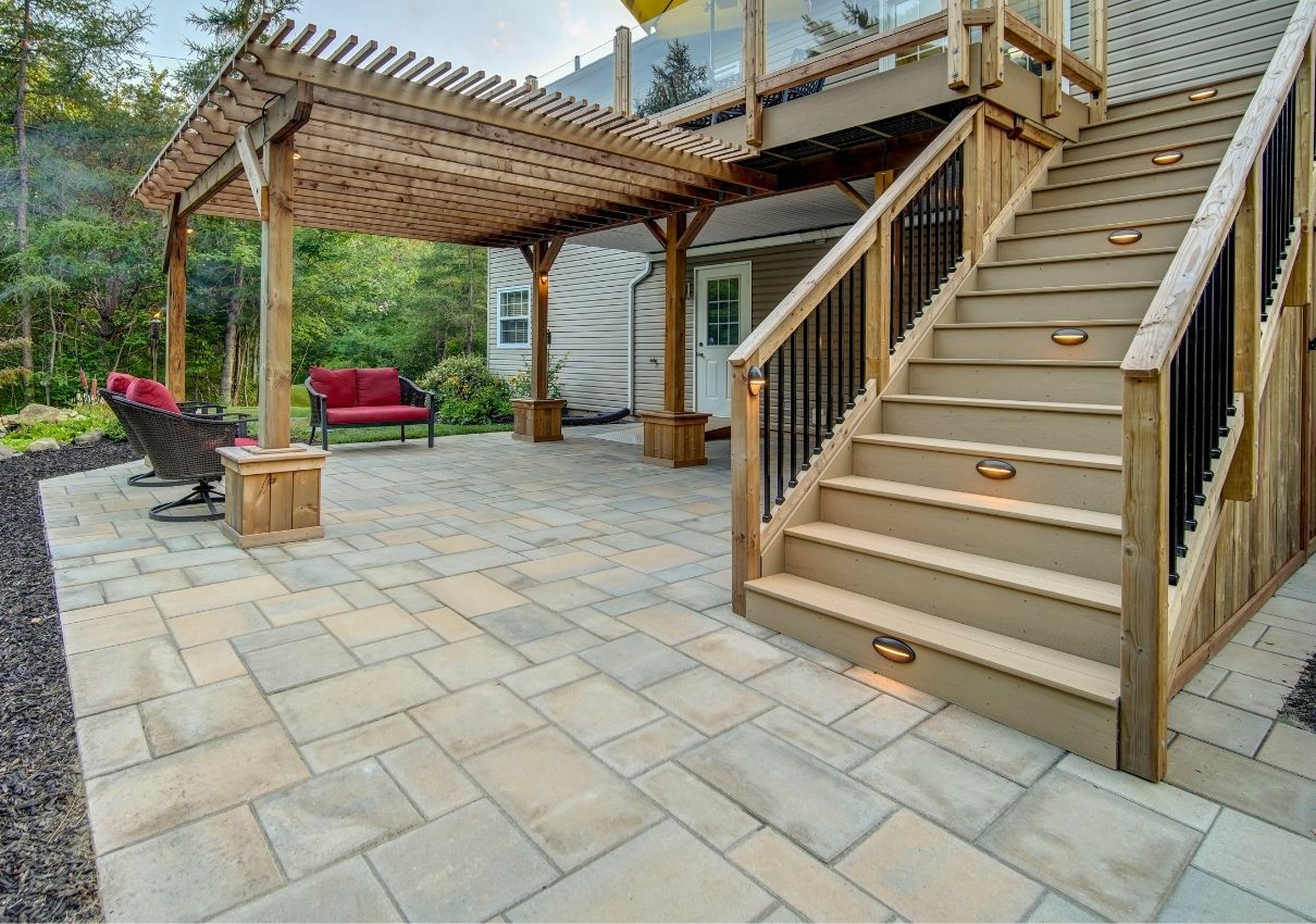 Lafitt Grana Slab Patio Contractor Boston