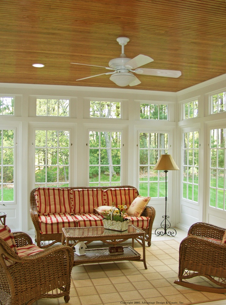 Sunroom interior