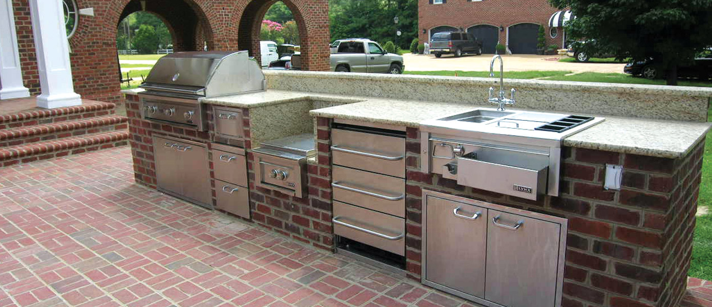 custom outdoor kitchen simpsonville sc