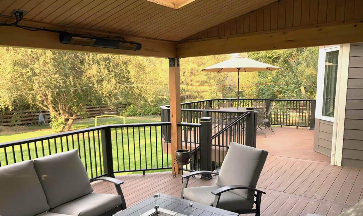 Is a porch more expensive than a deck?
