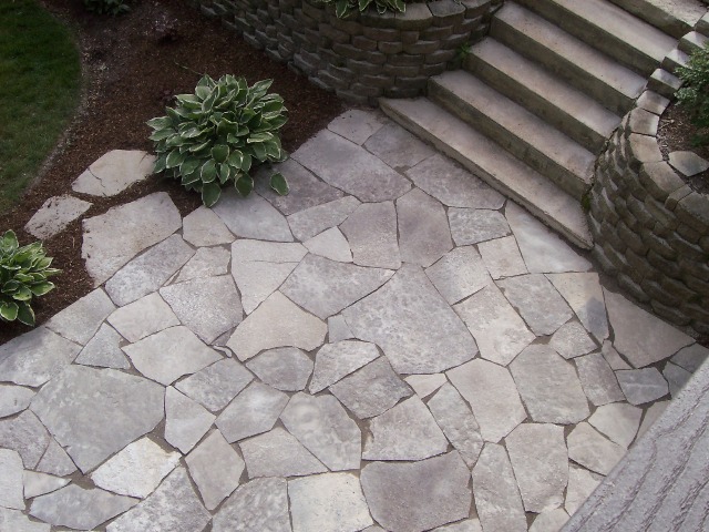 Rock pathway & stairs