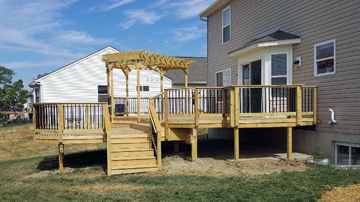 Building a Deck with Form and Function for the Whole Family in Lebanon ...