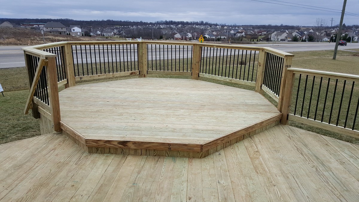 A new deck for the new year should be planned and contracted for now.
