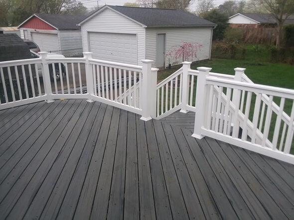 custom backyard deck