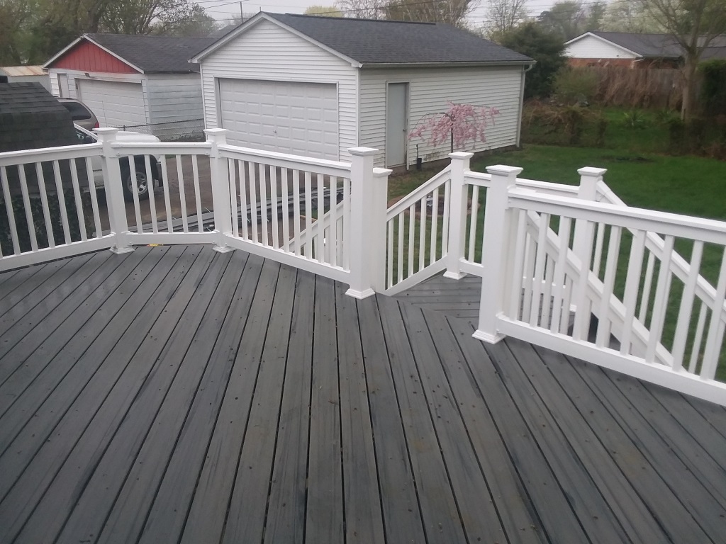 custom backyard deck 
