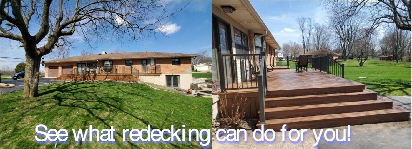 Contact us to learn if redecking is an option for you
