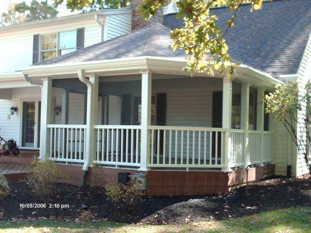 Gazebo roof screened porch