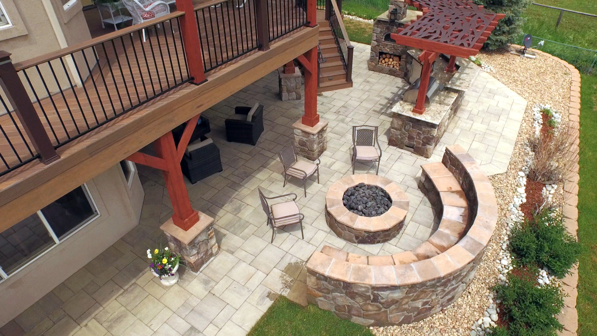 custom paver patio colorado springs