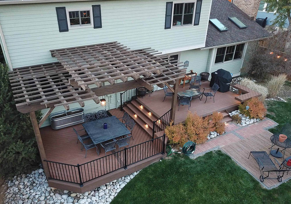 covered deck