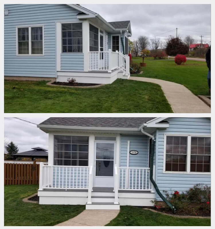 Custom Covered Porch