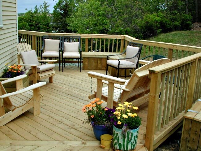 Wooden deck Halifax