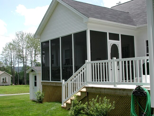 Screened Room Porch on home in Halifax