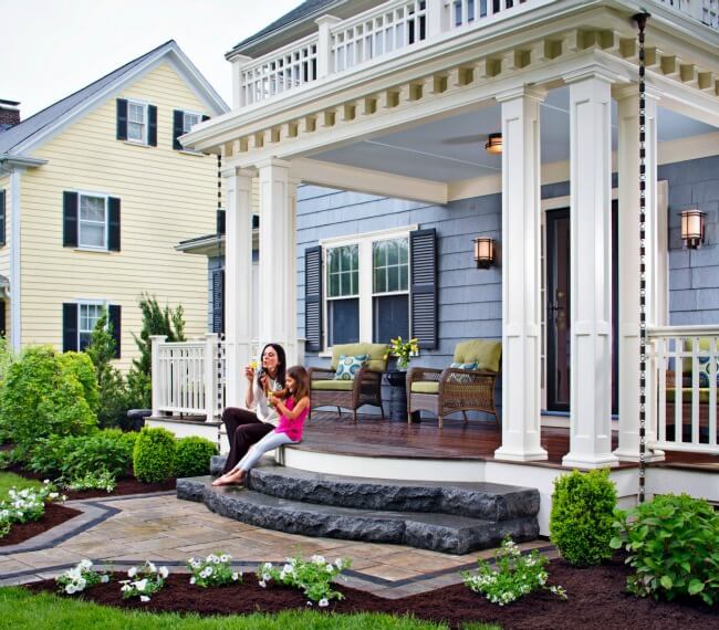 Covered Front Porch