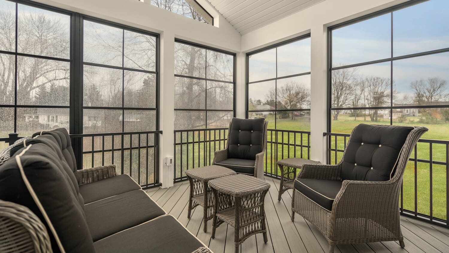 enclosed porch