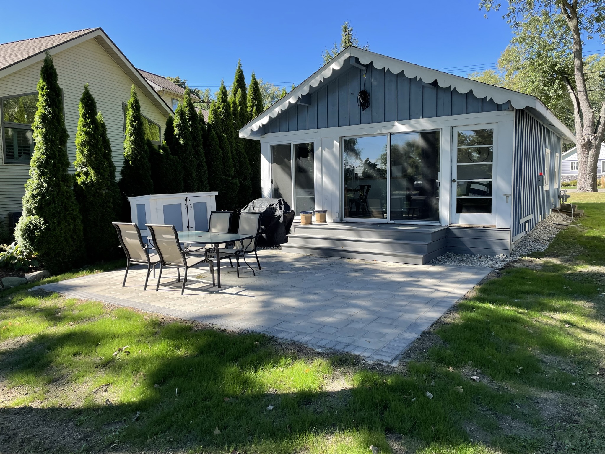Combination Deck and Paver Patio in Commerce