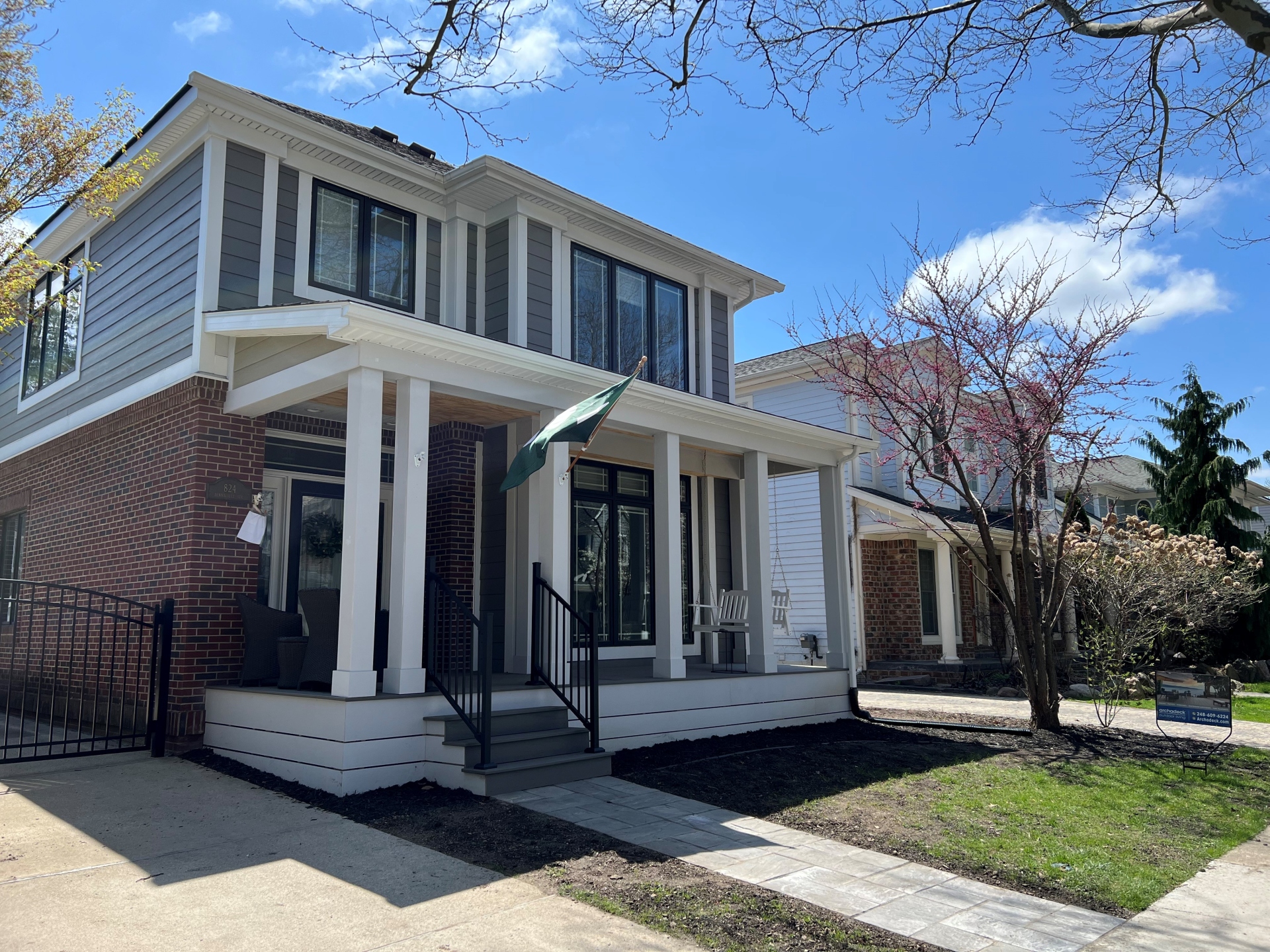 front porch in Birmingham