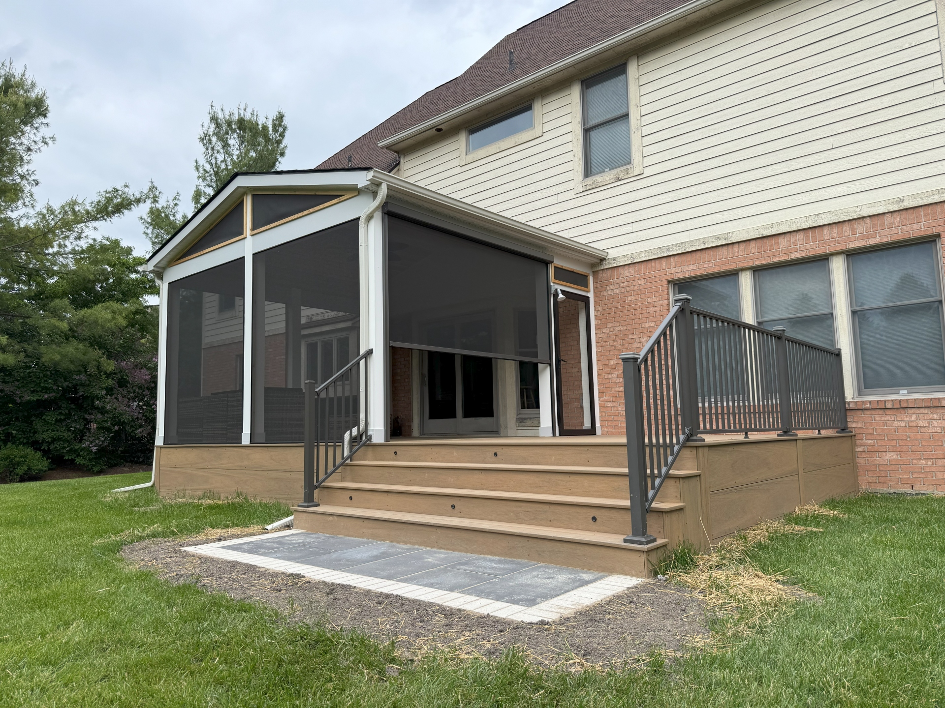 Combination Deck and Porch in Ann Arbor