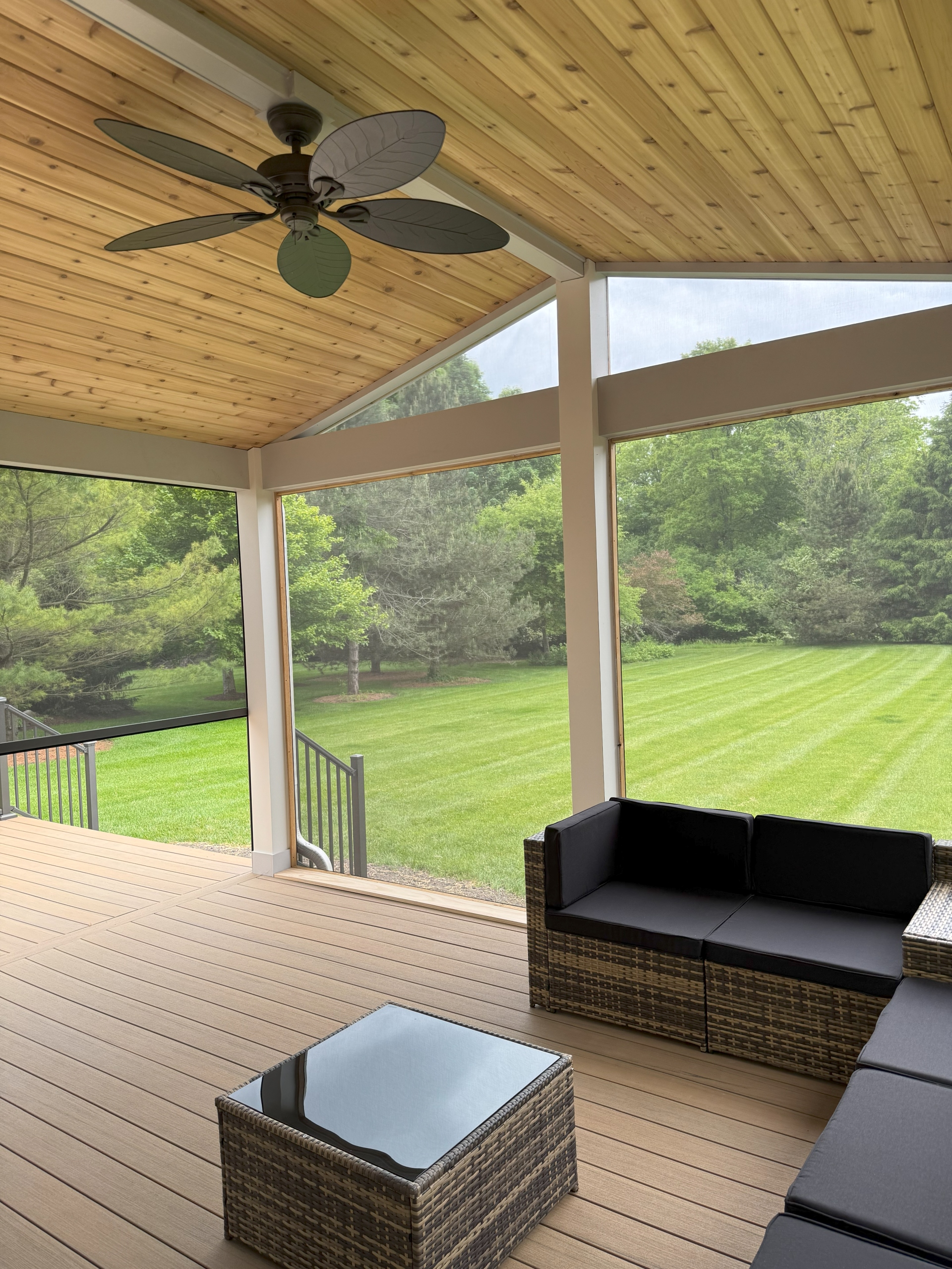 Combination Deck and Porch