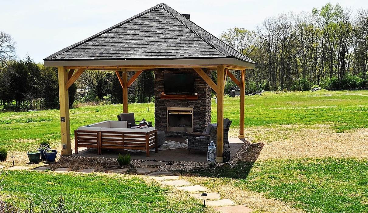 detached porch