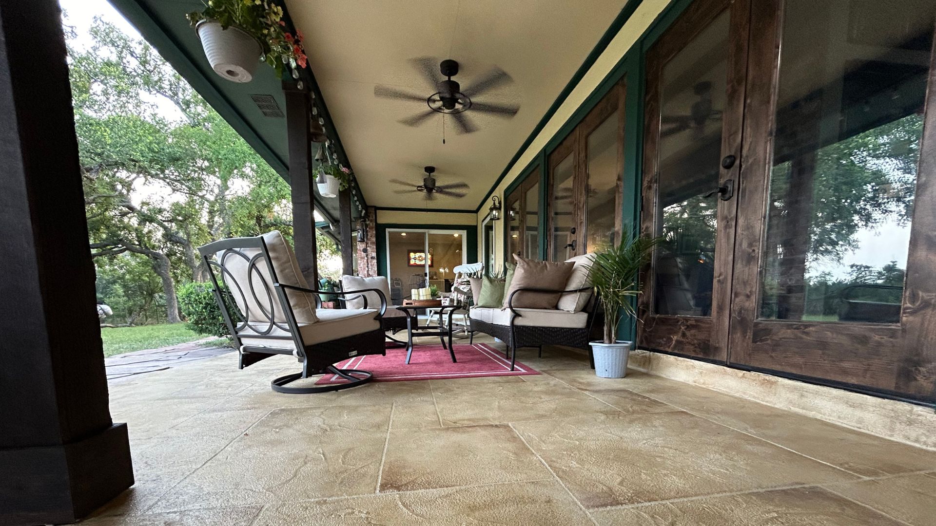 covered patio book club