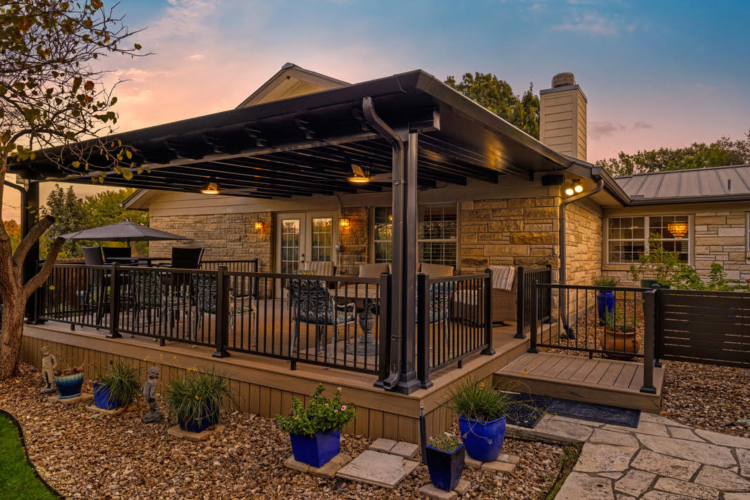 san antonio aluminum deck and patio covers