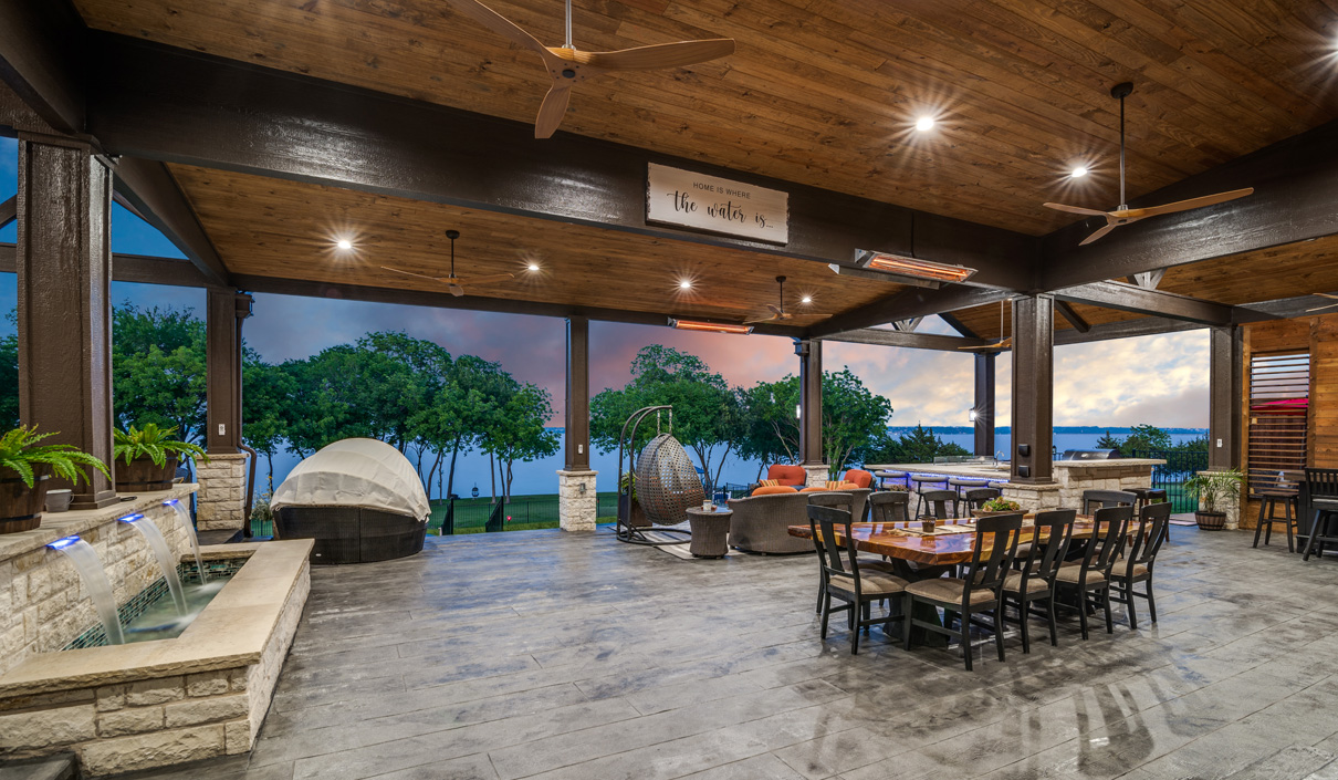 covered patio, outdoor living space San Antonio