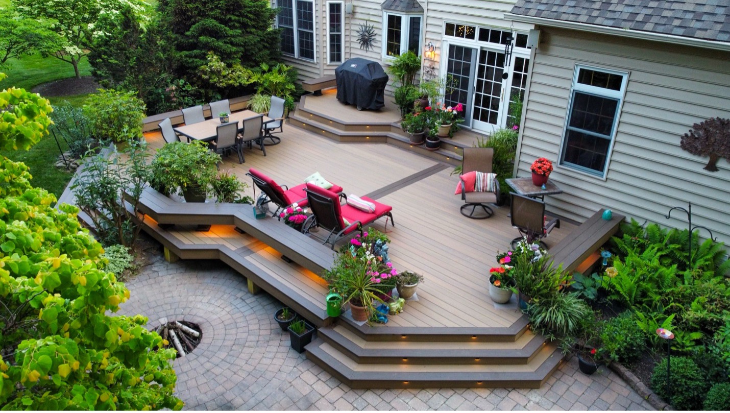 luxury low maintenance deck designs