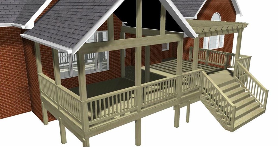 Archadeck design rendering