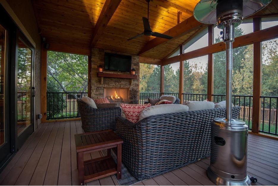 screened decks