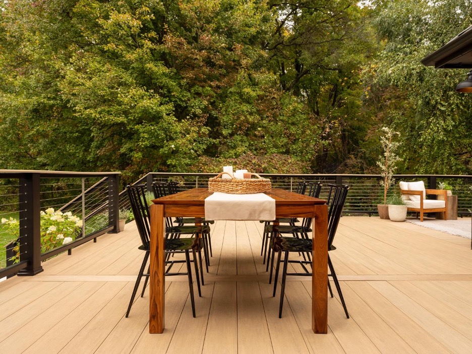 low maintenance composite deck builders